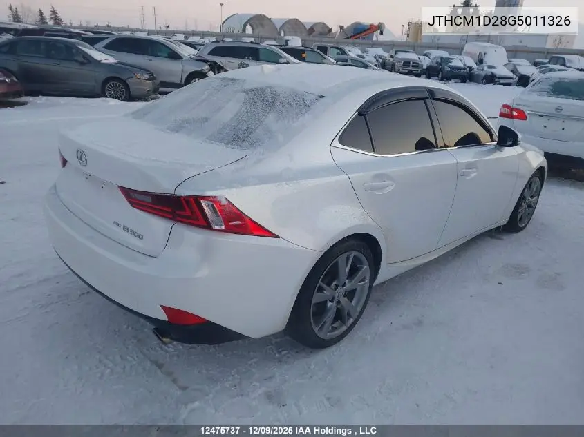JTHCM1D28G5011326 2016 Lexus Is 300 300