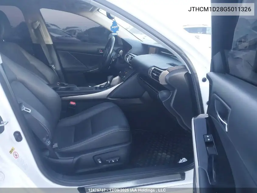 JTHCM1D28G5011326 2016 Lexus Is 300 300
