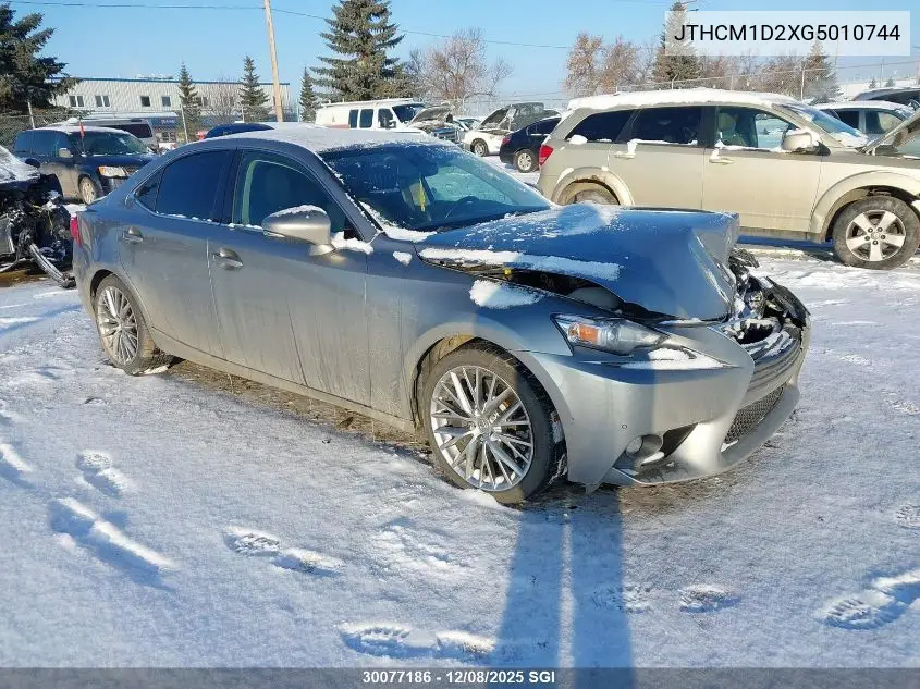 JTHCM1D2XG5010744 2016 Lexus Is 300