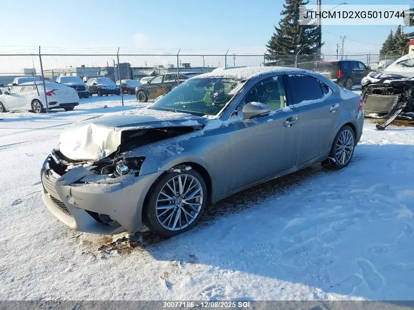JTHCM1D2XG5010744 2016 Lexus Is 300