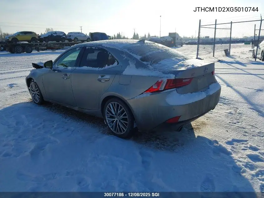 JTHCM1D2XG5010744 2016 Lexus Is 300