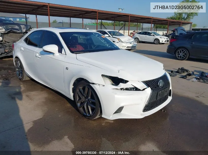 JTHBA1D23G5002764 2016 Lexus Is 200T