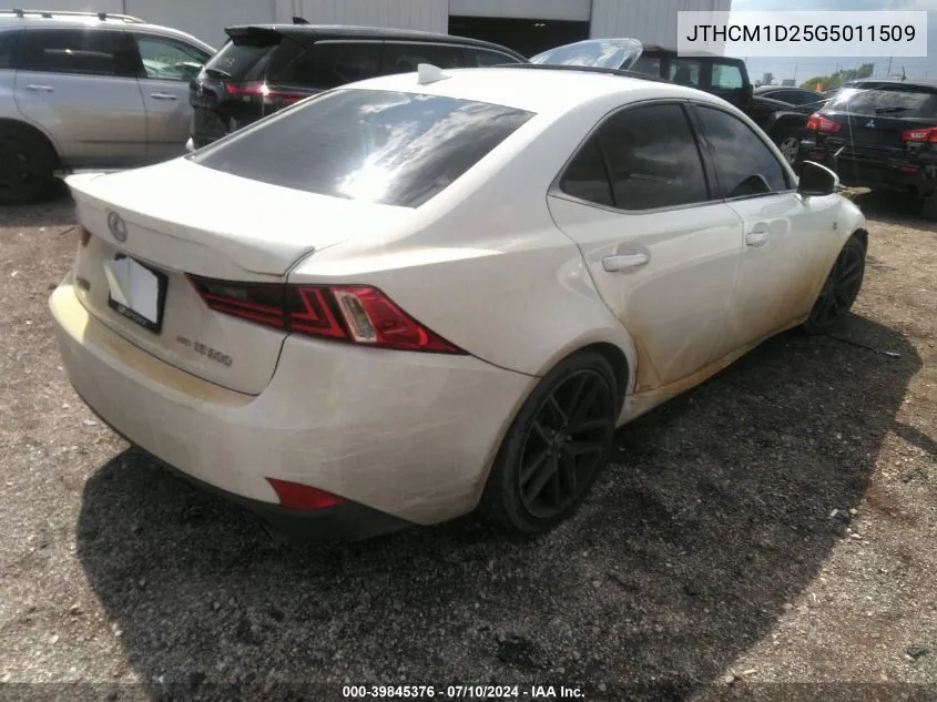 JTHCM1D25G5011509 2016 Lexus Is 300