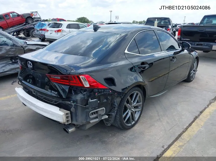 JTHBE1D21G5024086 2016 Lexus Is 350