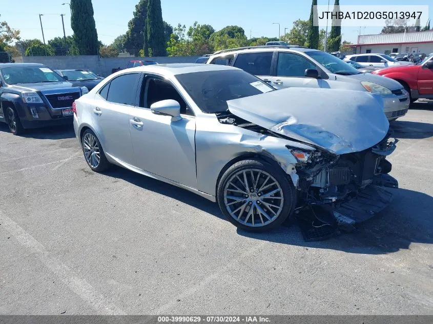 JTHBA1D20G5013947 2016 Lexus Is 200T