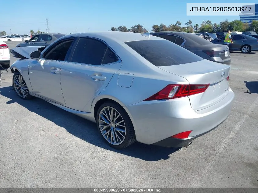 JTHBA1D20G5013947 2016 Lexus Is 200T