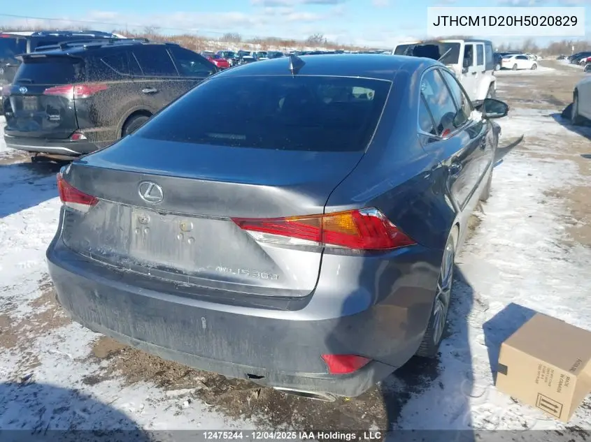 JTHCM1D20H5020829 2017 Lexus Is 300 300