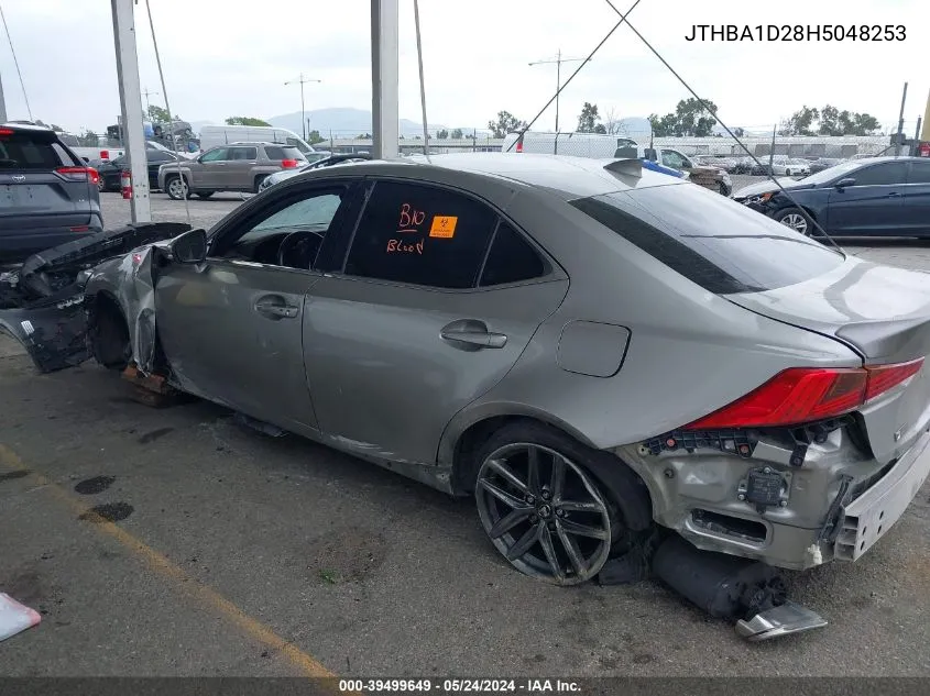 JTHBA1D28H5048253 2017 Lexus Is 200T