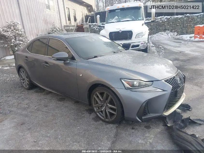 JTHCM1D28H5021422 2017 Lexus Is 300