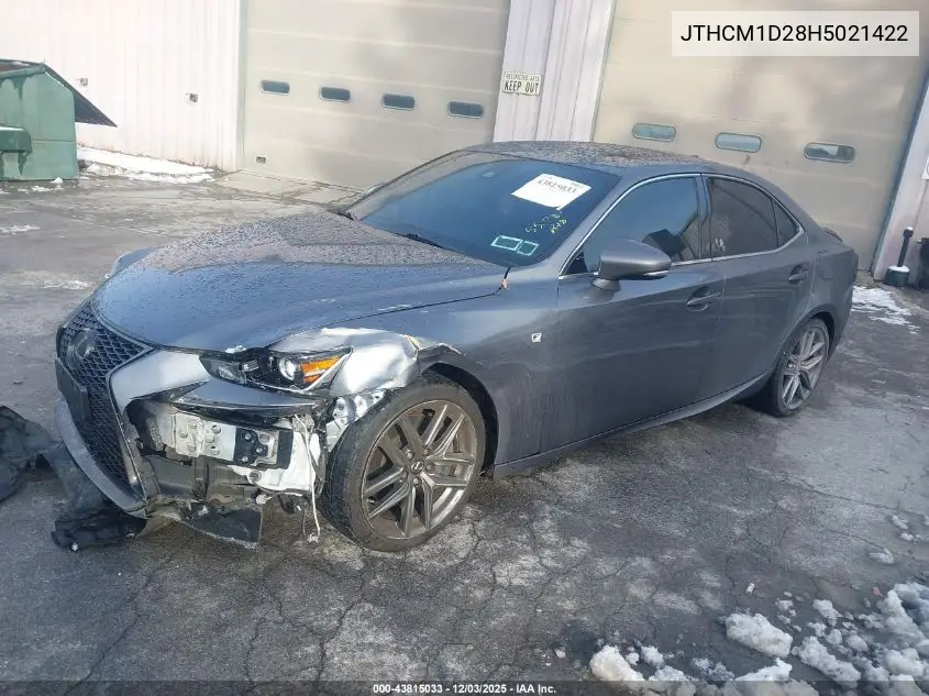JTHCM1D28H5021422 2017 Lexus Is 300