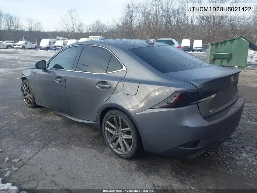 JTHCM1D28H5021422 2017 Lexus Is 300