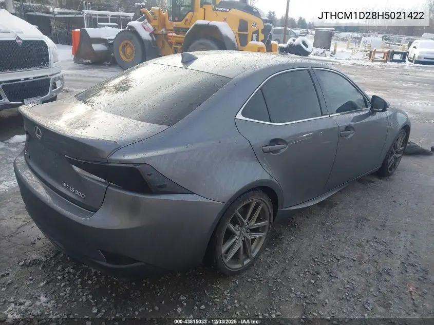 JTHCM1D28H5021422 2017 Lexus Is 300