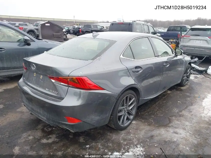 JTHCM1D28H5019234 2017 Lexus Is 300