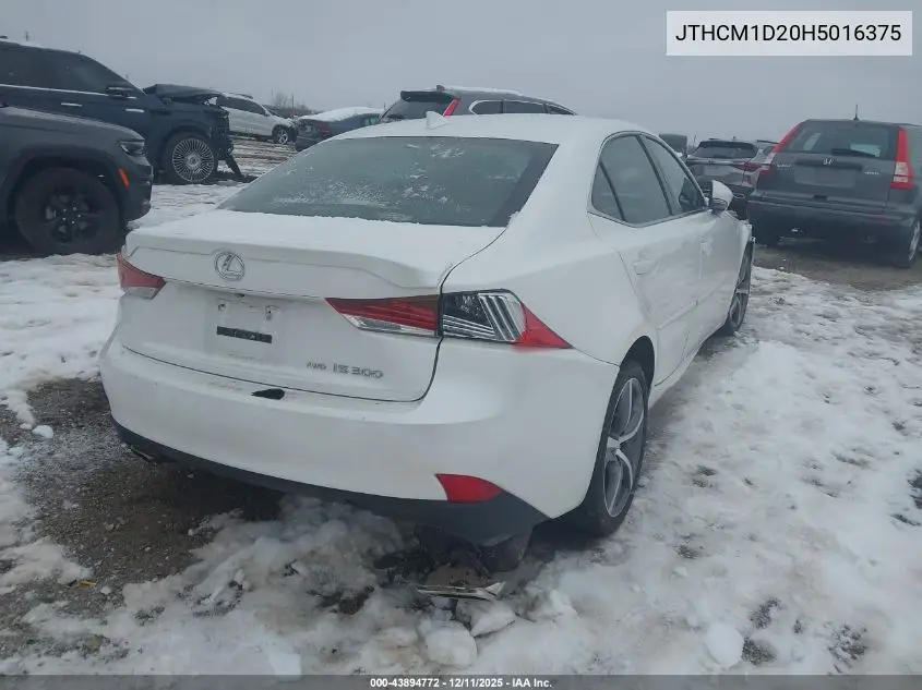 JTHCM1D20H5016375 2017 Lexus Is 300