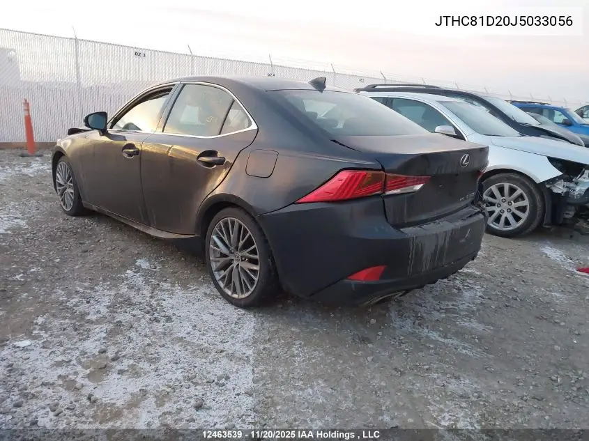 JTHC81D20J5033056 2018 Lexus Is 300 300