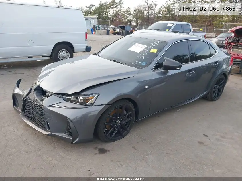 JTHCZ1D21J5014853 2018 Lexus Is 350