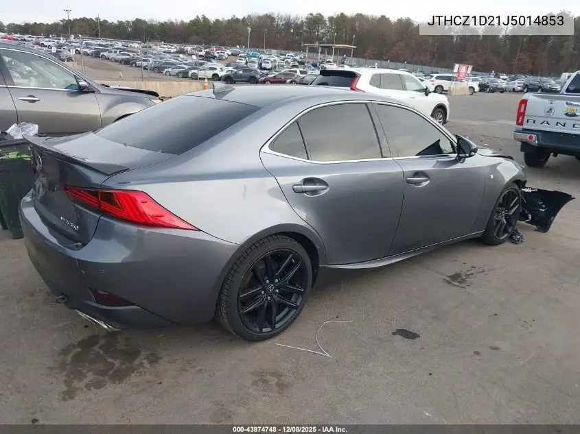 JTHCZ1D21J5014853 2018 Lexus Is 350