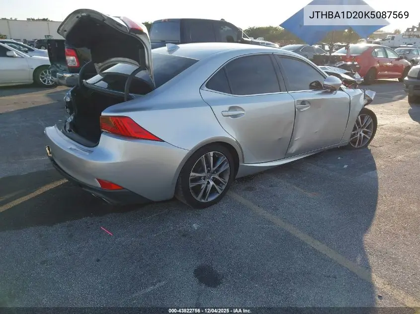 JTHBA1D20K5087569 2019 Lexus Is 300