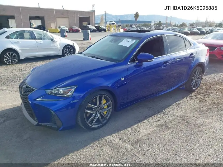 JTHBA1D26K5095885 2019 Lexus Is 300