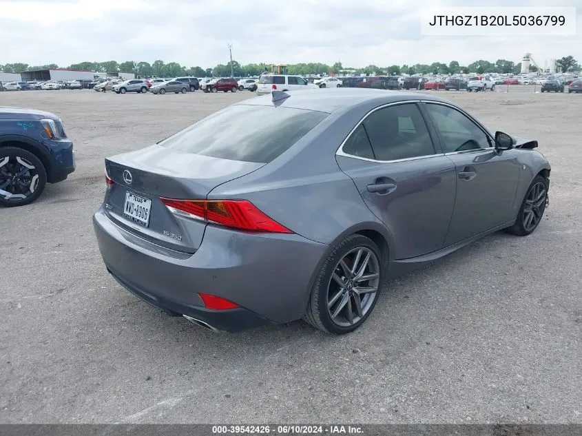 JTHGZ1B20L5036799 2020 Lexus Is 350