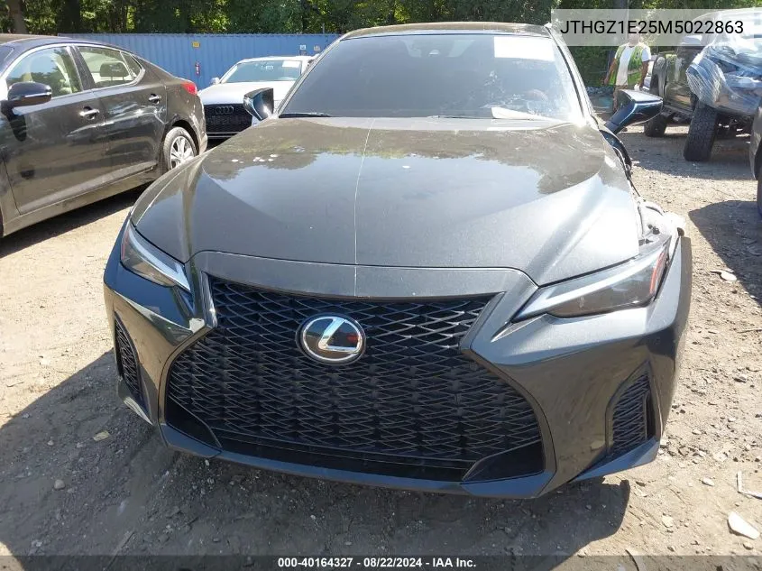 JTHGZ1E25M5022863 2021 Lexus Is 350 F Sport