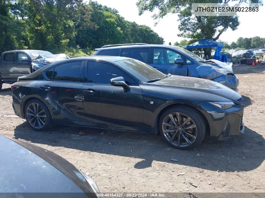 JTHGZ1E25M5022863 2021 Lexus Is 350 F Sport