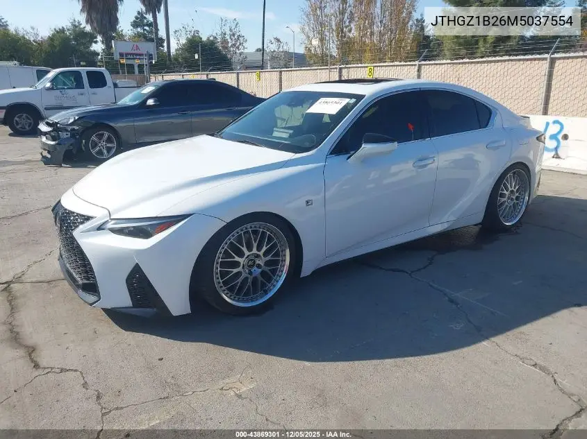 JTHGZ1B26M5037554 2021 Lexus Is 350 F Sport