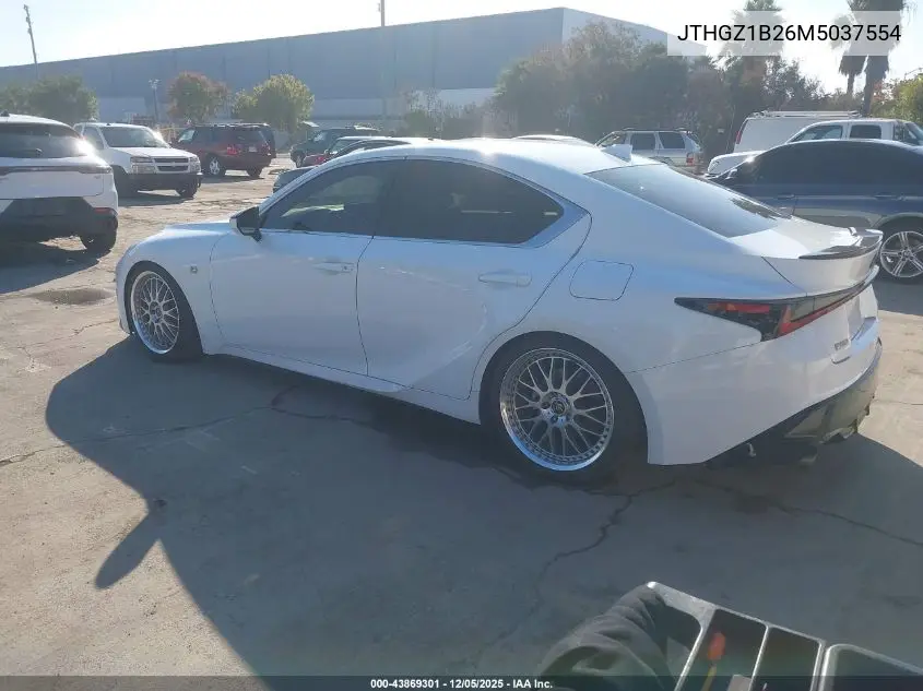 JTHGZ1B26M5037554 2021 Lexus Is 350 F Sport