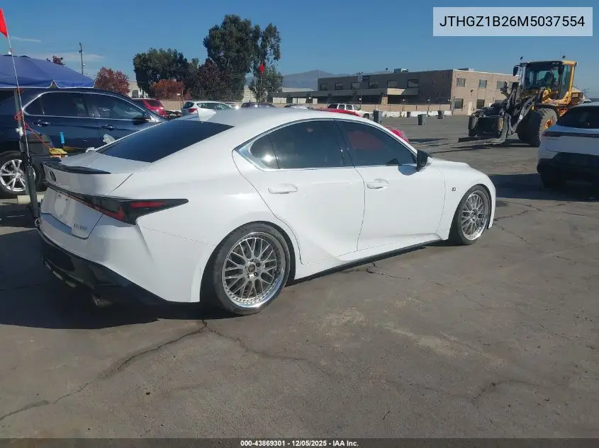 JTHGZ1B26M5037554 2021 Lexus Is 350 F Sport