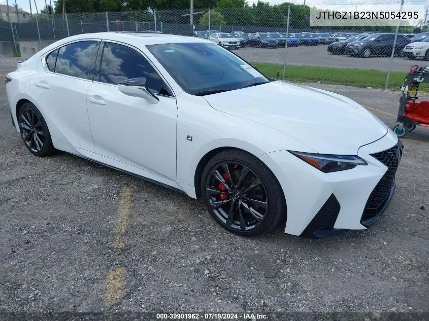 JTHGZ1B23N5054295 2022 Lexus Is 350 F Sport