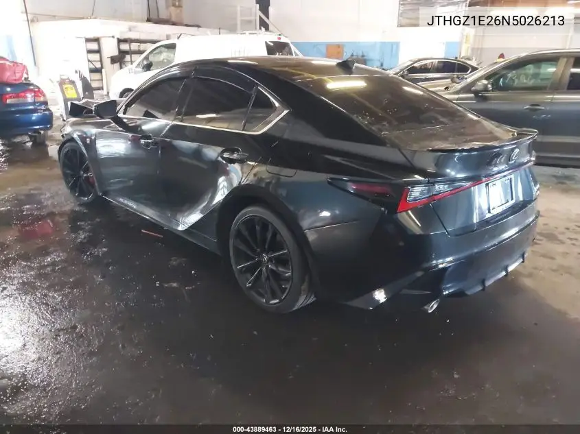 JTHGZ1E26N5026213 2022 Lexus Is 350 F Sport