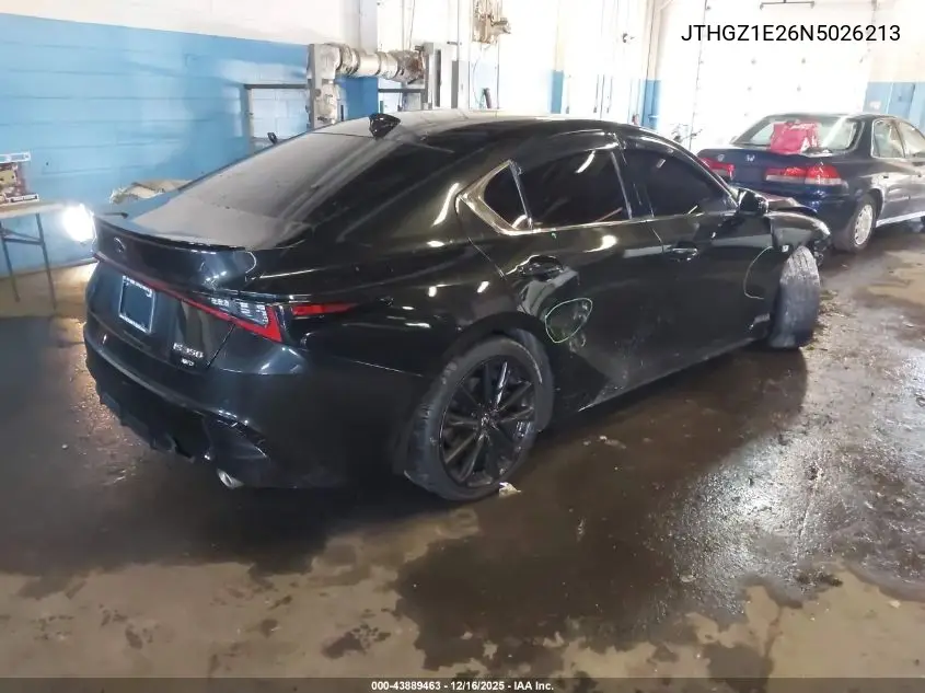 JTHGZ1E26N5026213 2022 Lexus Is 350 F Sport
