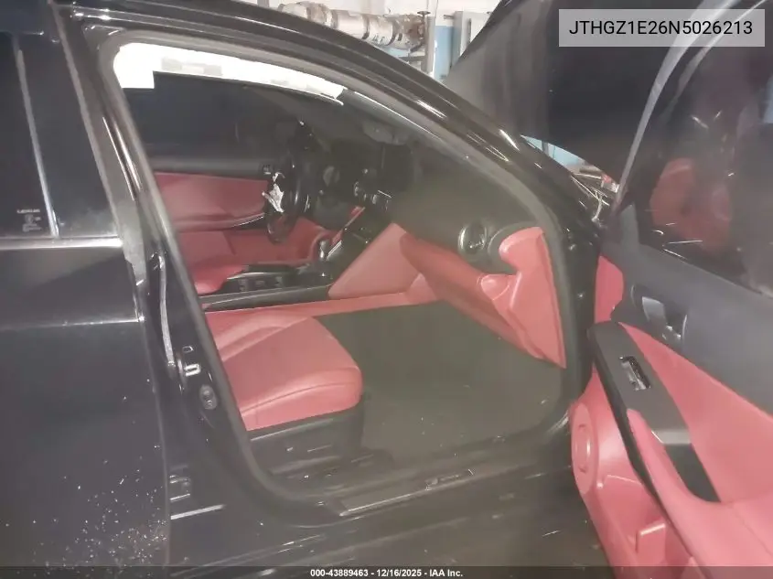JTHGZ1E26N5026213 2022 Lexus Is 350 F Sport