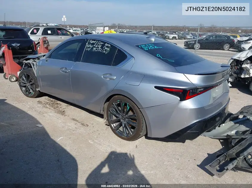 2022 Lexus Is 350 F Sport VIN: JTHGZ1E20N5024182 Lot: 44424962