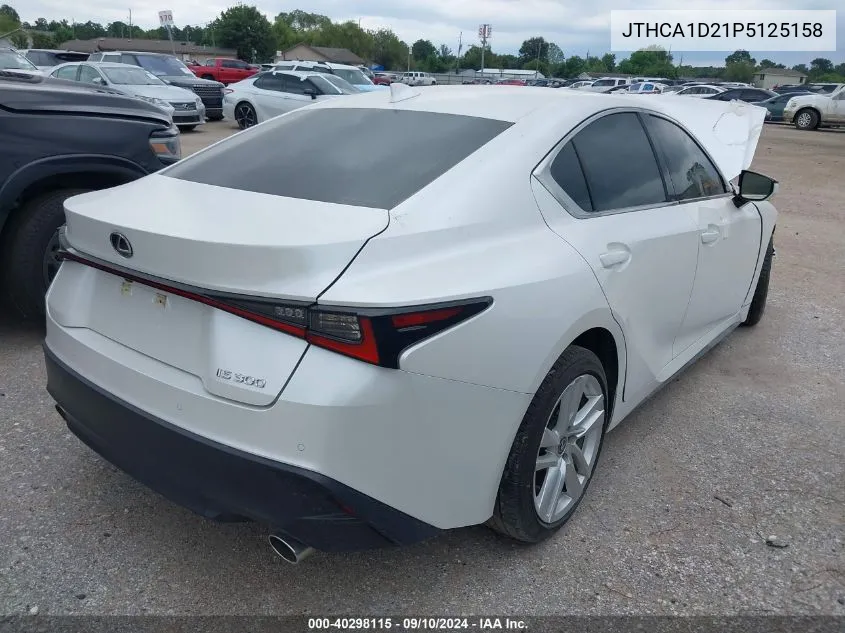 JTHCA1D21P5125158 2023 Lexus Is 300