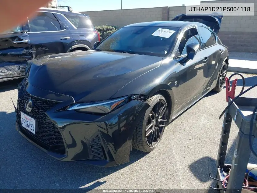 JTHAP1D21P5004118 2023 Lexus Is 500 F Sport Performance Premium