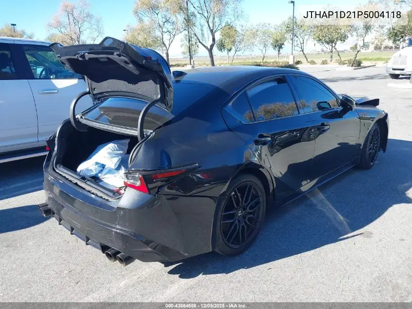 JTHAP1D21P5004118 2023 Lexus Is 500 F Sport Performance Premium