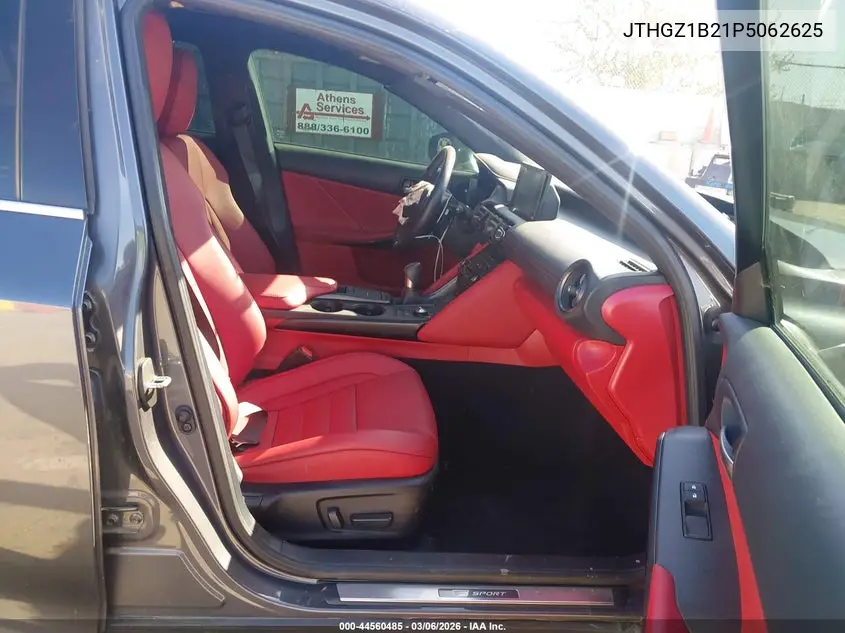 JTHGZ1B21P5062625 2023 Lexus Is 350 F Sport