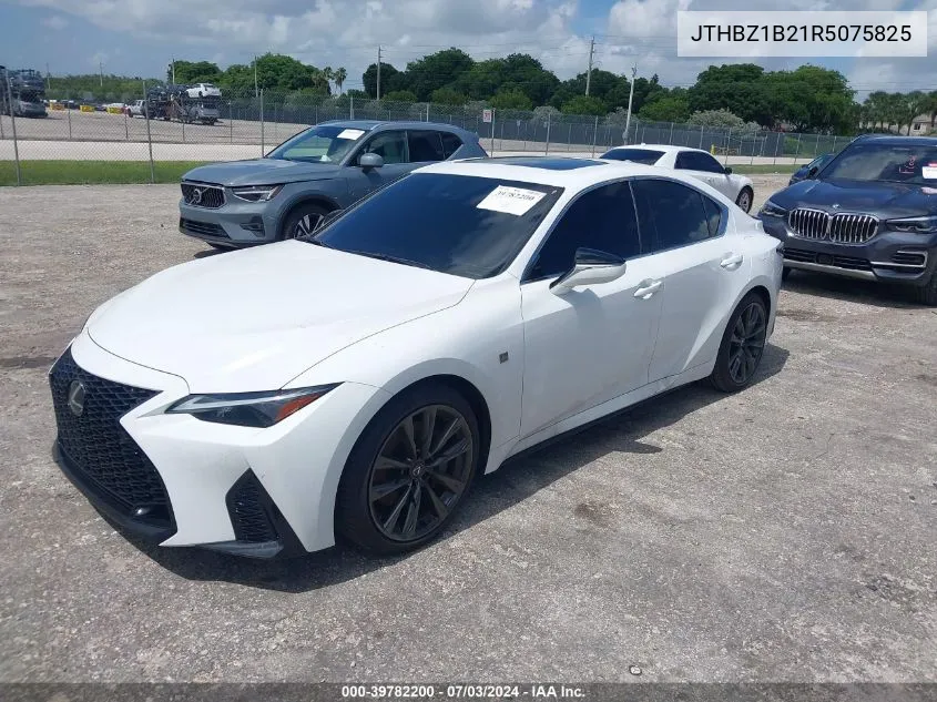 JTHBZ1B21R5075825 2024 Lexus Is 350 F Sport Design