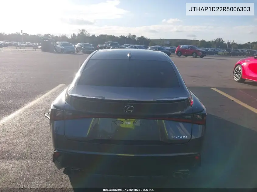 JTHAP1D22R5006303 2024 Lexus Is 500 F Sport Performance Premium