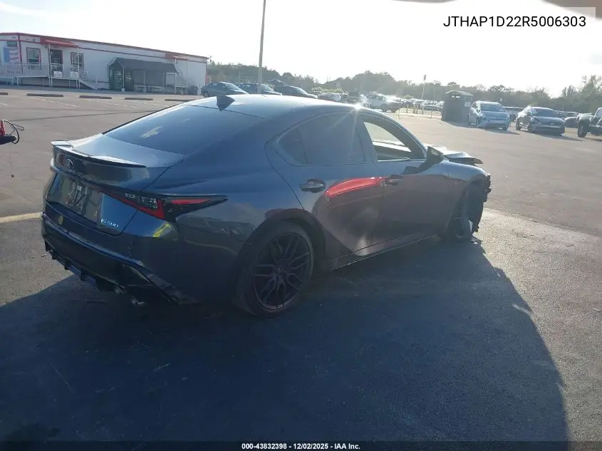 JTHAP1D22R5006303 2024 Lexus Is 500 F Sport Performance Premium
