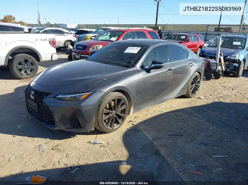 JTHBZ1B22S5083969 2025 Lexus Is 350 F Sport Design