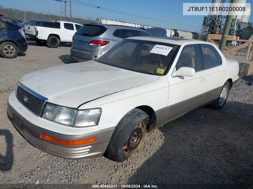 JT8UF11E1R0200008 1994 Lexus Ls 400