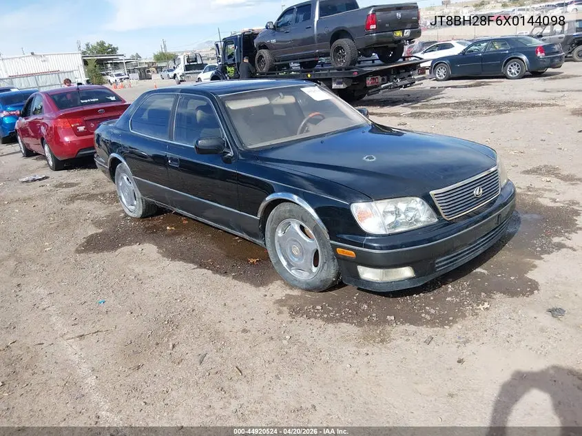 1999 Lexus Ls 400 VIN: JT8BH28F6X0144098 Lot: 44920524