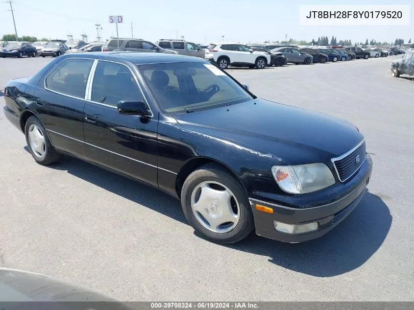 JT8BH28F8Y0179520 2000 Lexus Ls 400