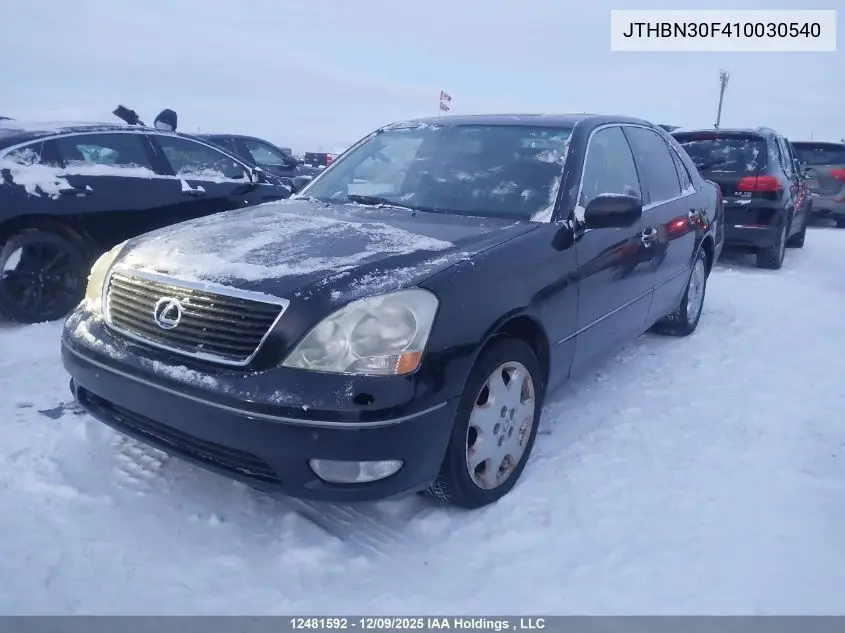 JTHBN30F410030540 2001 Lexus Ls 430