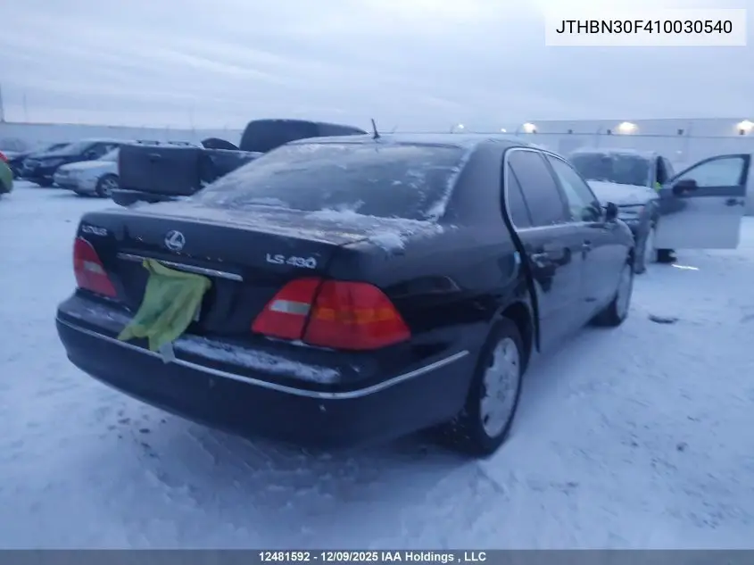JTHBN30F410030540 2001 Lexus Ls 430