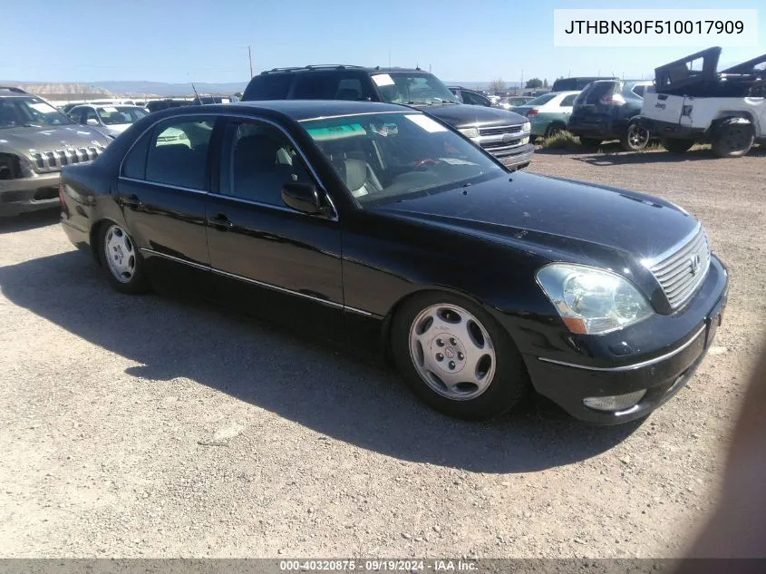 JTHBN30F510017909 2001 Lexus Ls 430