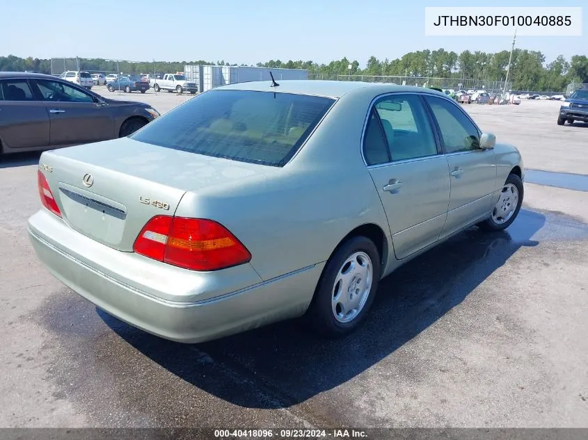 JTHBN30F010040885 2001 Lexus Ls 430