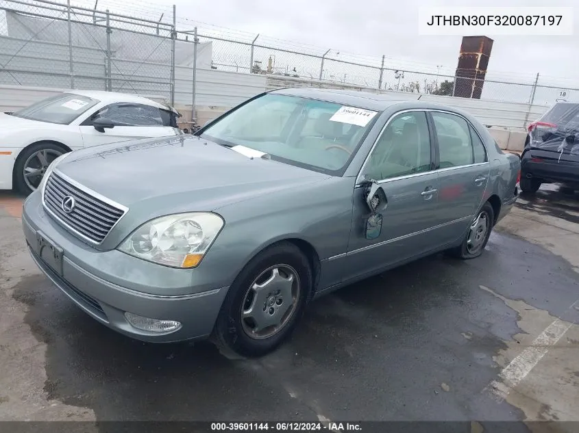 JTHBN30F320087197 2002 Lexus Ls 430